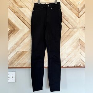 NWT Everlane Way-High Skinny Jean Black